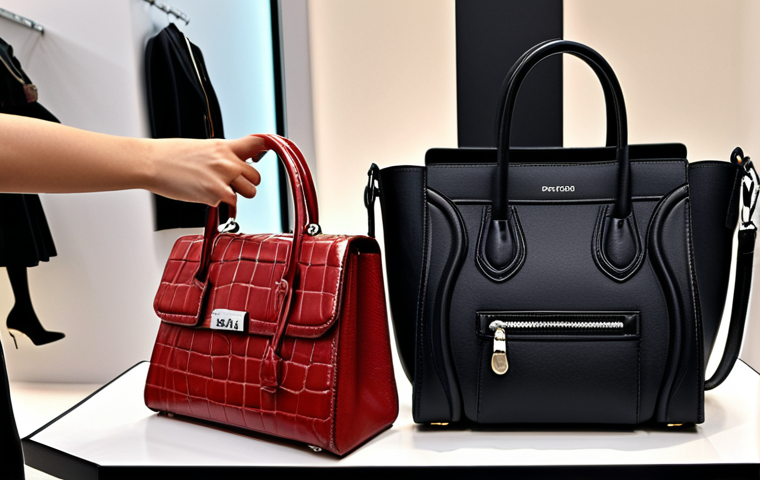 ** A person impulsively buying a handbag after a stressful day at work, highlighting the temptation of "reward" purchases and the potential for overspending.
**